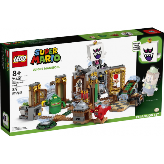 LEGO Super Mario™ Ensemble d'extension La cachette hantée de Luigi’s Mansion™ 2022