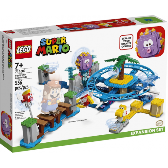 LEGO Super Mario™ Ensemble d'extension La plage du Maxi-Oursin 2022