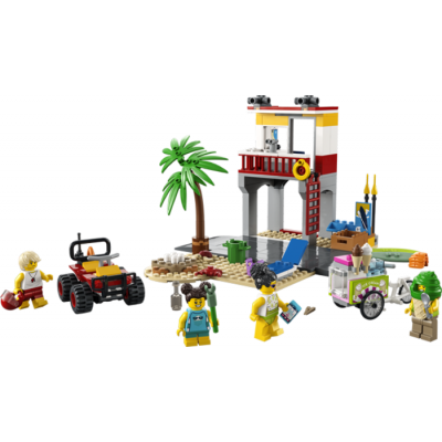 LEGO CITY Le poste de secours de la plage 2022