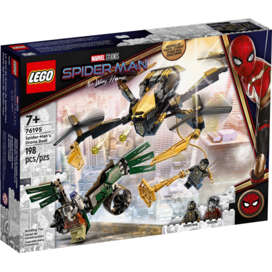 LEGO SUPER HEROES Le duel en drone de Spider-Man...