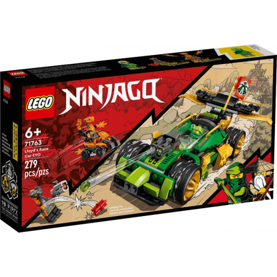 LEGO NINJAGO La voiture de course EVO de Lloyd...