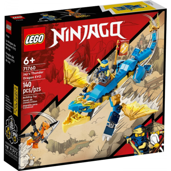 LEGO NINJAGO Le dragon de tonnerre EVO de Jay 2022