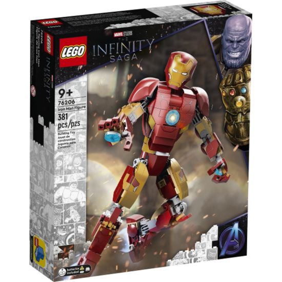 LEGO SUPER HEROES L’armure articulée d’Iron...