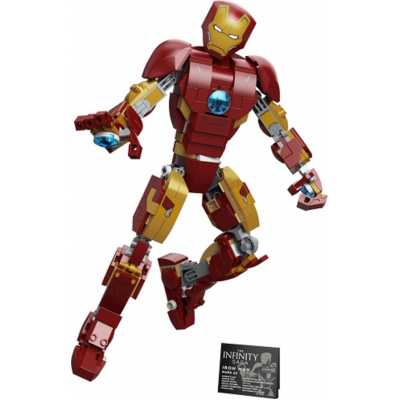 LEGO SUPER HEROES L’armure articulée d’Iron Man 2022
