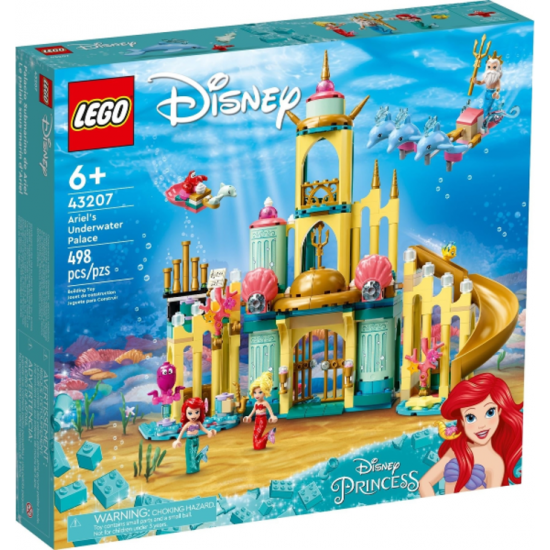 LEGO DISNEY Le palais sous-marin d’Ariel 2022