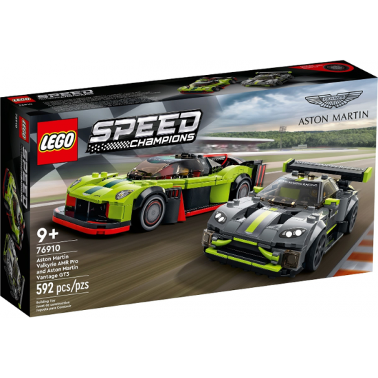 LEGO Speed Aston Martin Valkyrie AMR PRO et Aston...