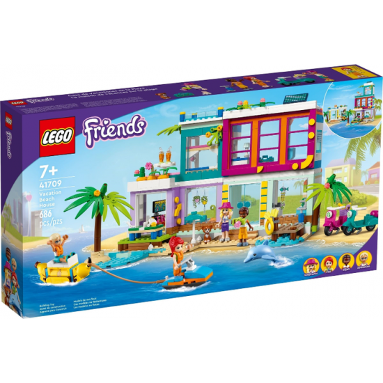 LEGO FRIENDS La maison de vacances sur la plage...