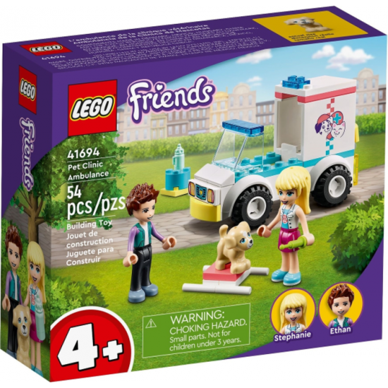 LEGO FRIENDS L’ambulance de la clinique...