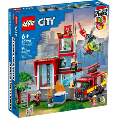 LEGO CITY La caserne de pompiers 2022