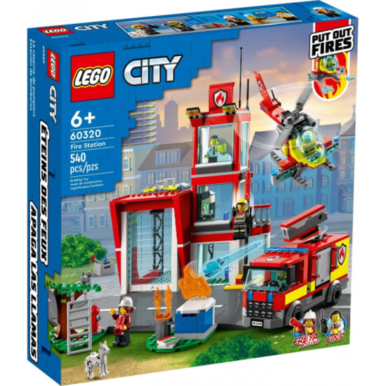 LEGO CITY La caserne de pompiers 2022