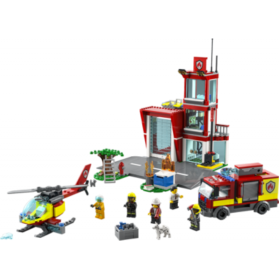 LEGO CITY La caserne de pompiers 2022