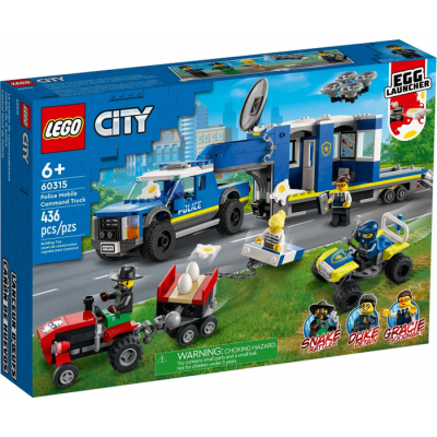 LEGO CITY Le camion de commandement mobile de la...