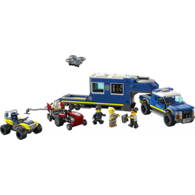 LEGO CITY Le camion de commandement mobile de la police 2022