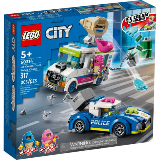 LEGO CITY La poursuite policière du camion de...