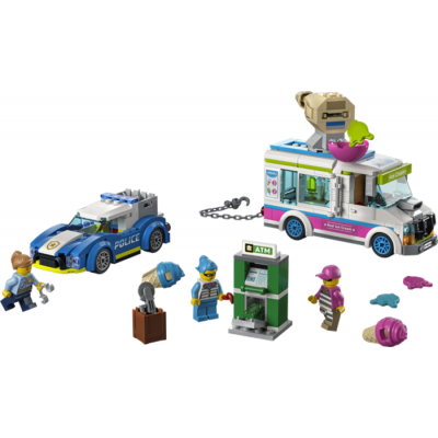 LEGO CITY La poursuite policière du camion de crème glacée 2022