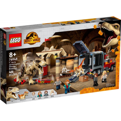LEGO JURASSIC WORLD L’évasion du T. rex et de...