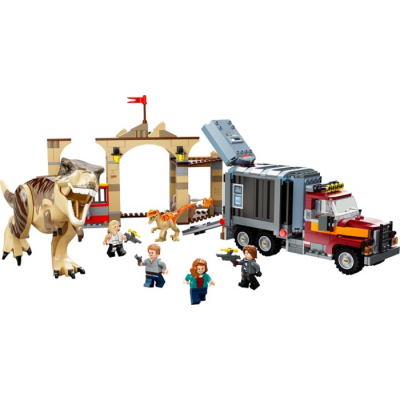 LEGO JURASSIC WORLD L’évasion du T. rex et de l’Atrociraptor 2022