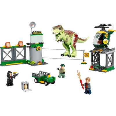 LEGO JURASSIC WORLD L’évasion du dinosaure T. rex 2022