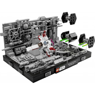 LEGO STAR WARS Diorama de la poursuite dans la tranchée de l’Étoile de la Mort 2022