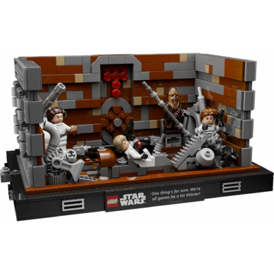 LEGO STAR WARS Diorama du compacteur de déchets de l'Étoile de la Mort 2022