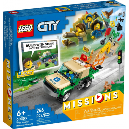 LEGO CITY Missions de sauvetage des animaux...