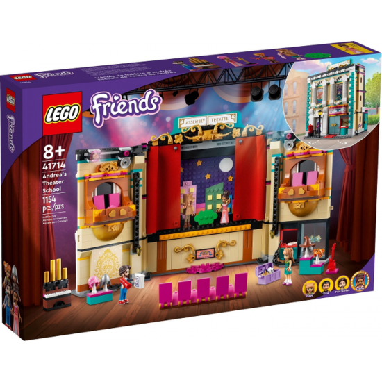 LEGO FRIENDS L’école de théâtre d’Andréa...