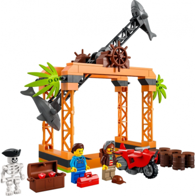 LEGO CITY Le défi de cascades de l’attaque du requin 2022