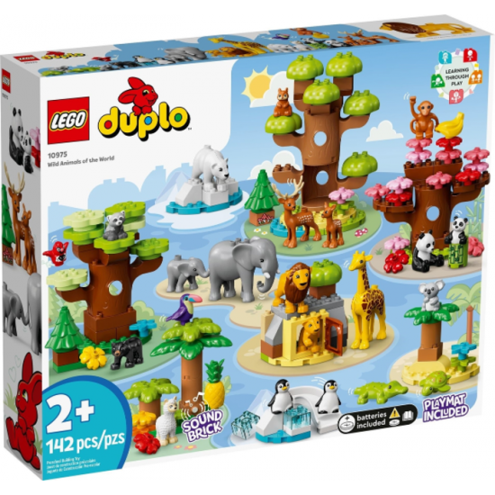 LEGO DUPLO Les animaux sauvages du monde 2022