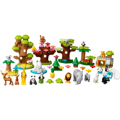 LEGO DUPLO Les animaux sauvages du monde 2022