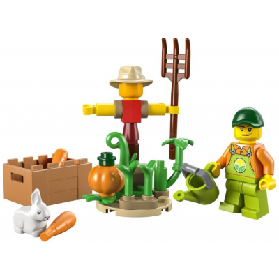 LEGO CITY Jardin de la ferme et épouvantail Sac 2022