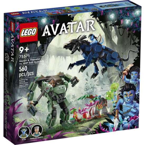 Lego Avatar Neytiri et Thanator contre Quaritch en...