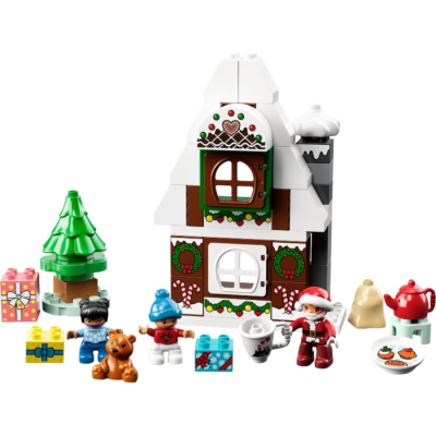 LEGO DUPLO La maison en pain d'épices du Père Noël 2022
