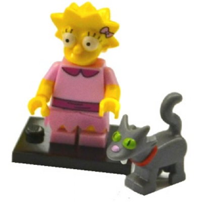 LEGO MINIFIG SIMPSONS 2 Lisa avec Snowball II 2015