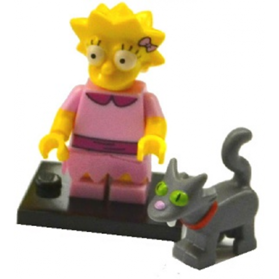 LEGO MINIFIG SIMPSONS 2 Lisa avec Snowball II 2015