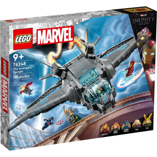 LEGO SUPER HEROES Le Quinjet des Avengers 2023