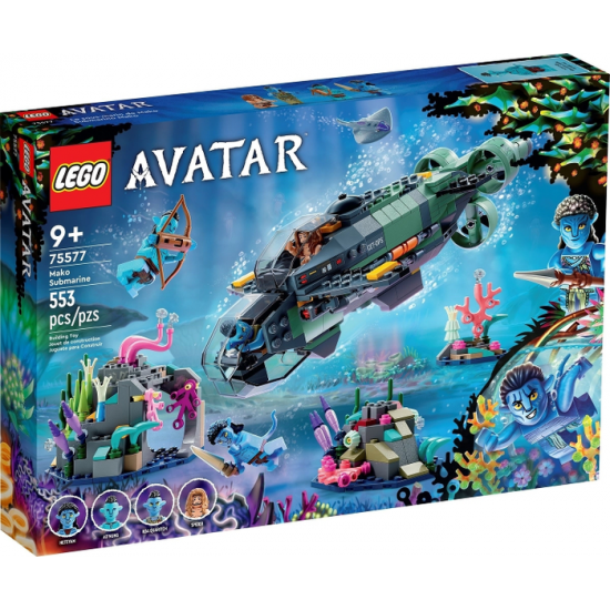 Lego Avatar Le sous-marin Mako 2023