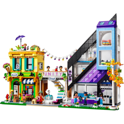 LEGO FRIENDS Le fleuriste et magasin de design du centre-ville 2023