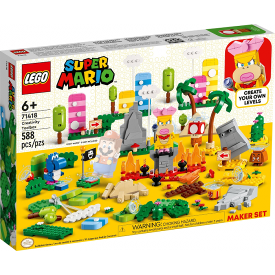 LEGO Super Mario™ Ensemble La boîte à outils créative 2023