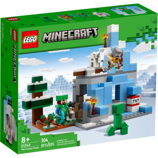 LEGO MINECRAFT Les pics gelés 2023