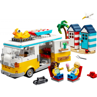 LEGO CREATOR La fourgonnette de camping de plage 2023