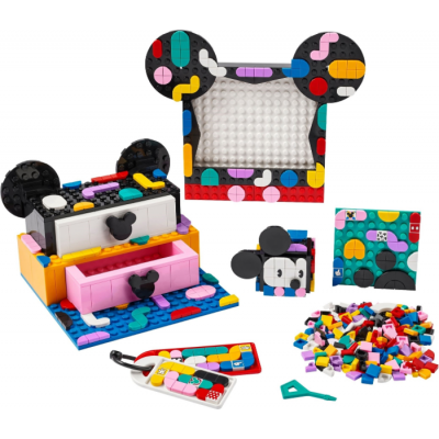 LEGO DOTS Boîte de projets pour la rentrée Mickey Mouse et Minnie Mouse 2023