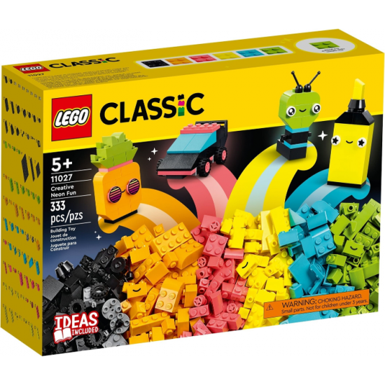 LEGO CLASSIC Le plaisir créatif néon 2023