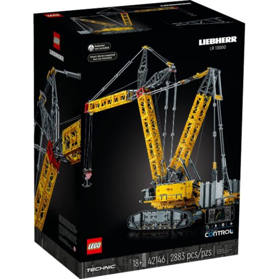 LEGO TECHNIC La grue sur chenilles Liebherr LR...