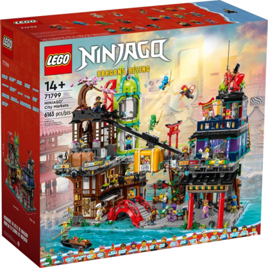 LEGO NINJAGO Les marchés de la ville de NINJAGO®...