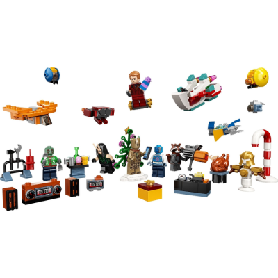 LEGO SUPER HEROES Le calendrier de l’Avent Gardiens de la galaxie 2022