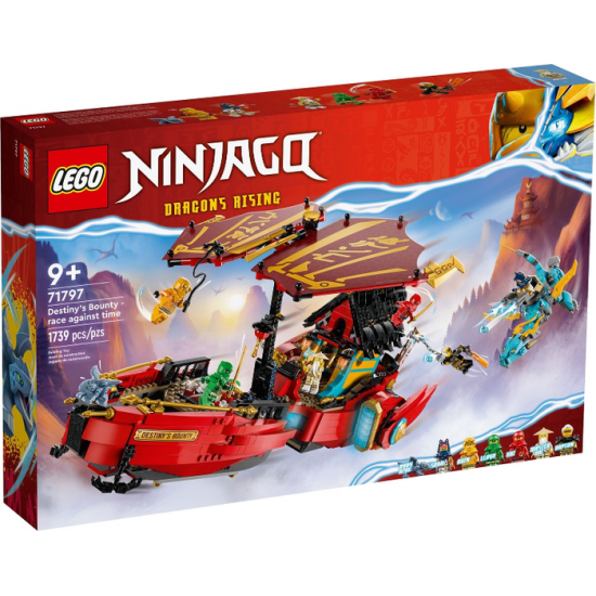 LEGO NINJAGO Le QG des ninjas – La course contre...