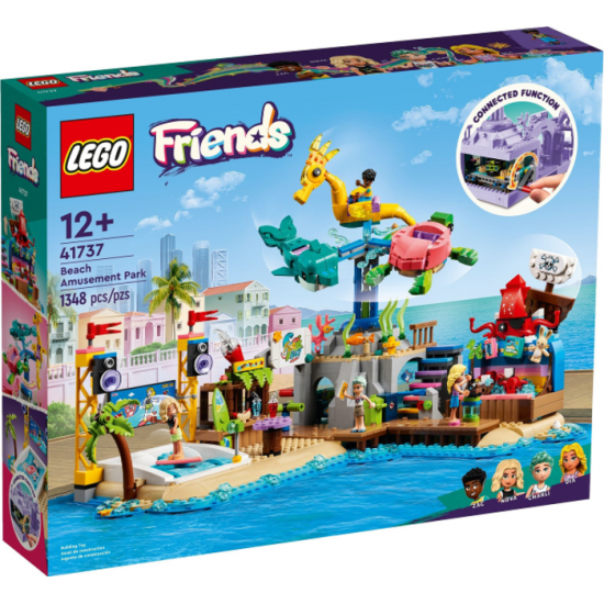 LEGO FRIENDS Le parc d'attractions sur la plage...