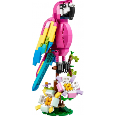 LEGO CREATOR Le perroquet exotique rose 2023