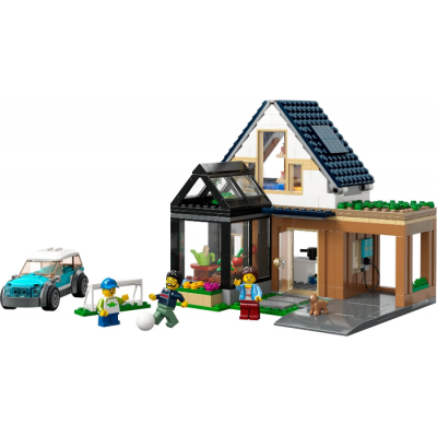 LEGO CITY La maison familiale et la voiture électrique 2023