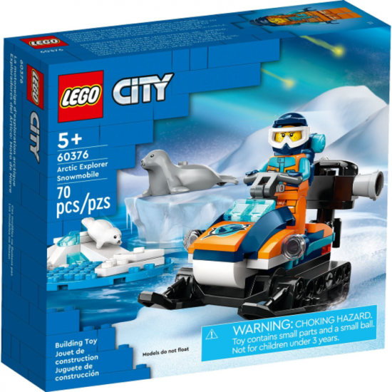 LEGO CITY La motoneige d’exploration arctique...